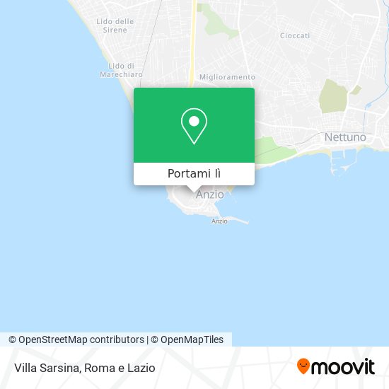 Mappa Villa Sarsina