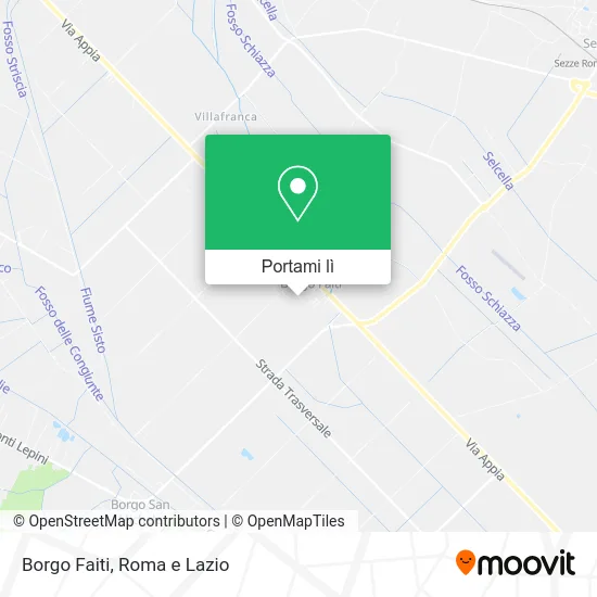 Mappa Borgo Faiti