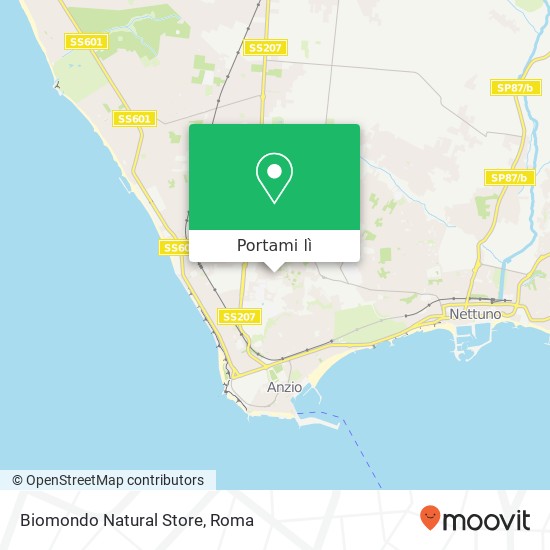 Mappa Biomondo Natural Store