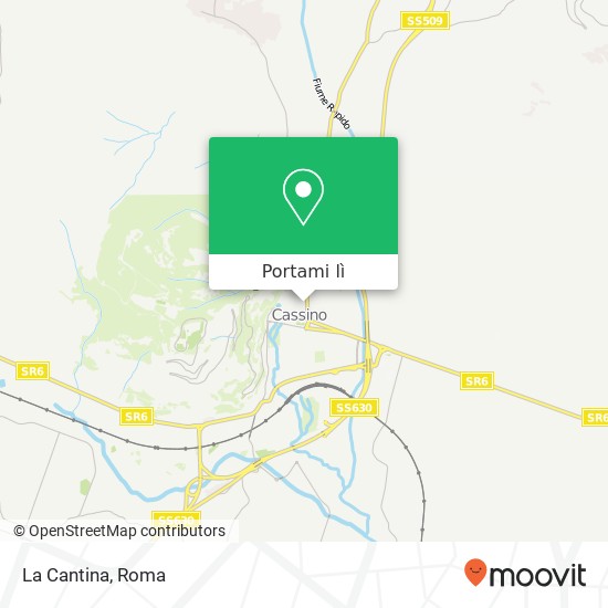 Mappa La Cantina