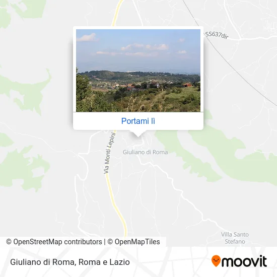 Mappa Giuliano di Roma