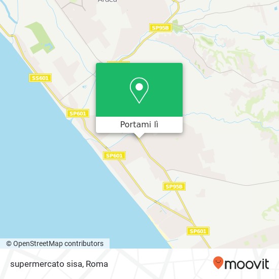 Mappa supermercato sisa