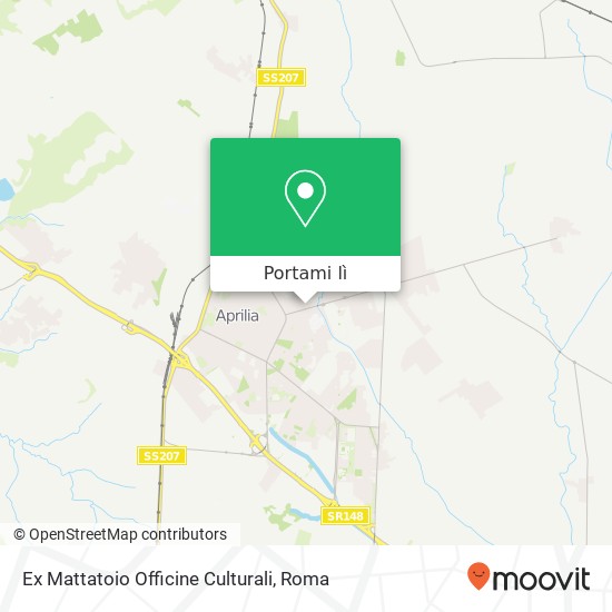 Mappa Ex Mattatoio Officine Culturali