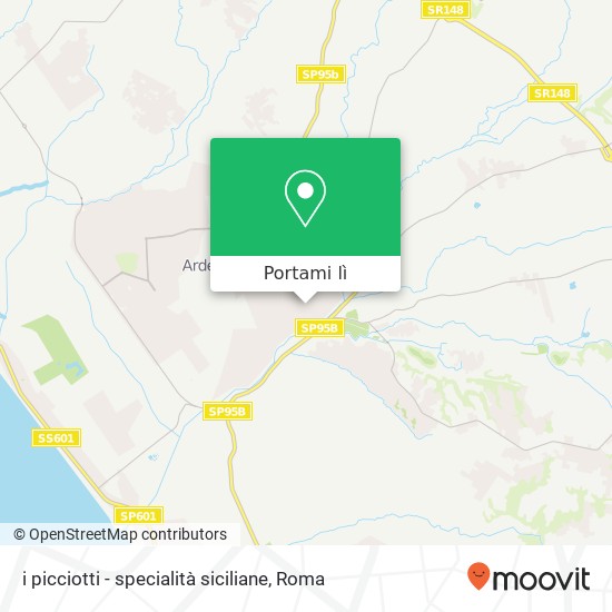 Mappa i picciotti - specialità siciliane