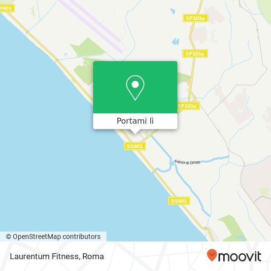 Mappa Laurentum Fitness