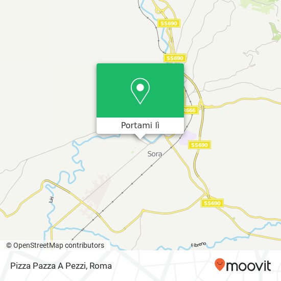Mappa Pizza Pazza A Pezzi