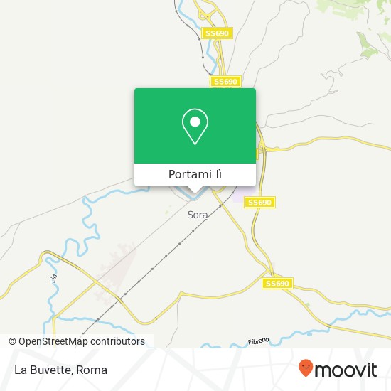 Mappa La Buvette