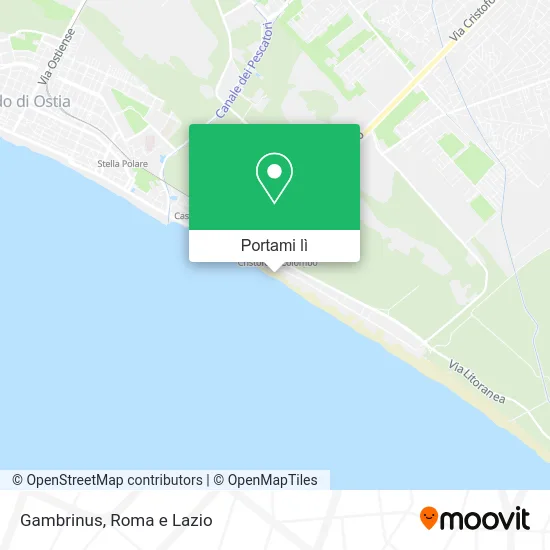Mappa Gambrinus