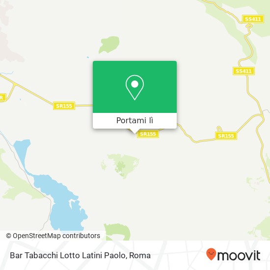 Mappa Bar Tabacchi Lotto Latini Paolo