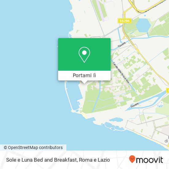 Mappa Sole e Luna Bed and Breakfast