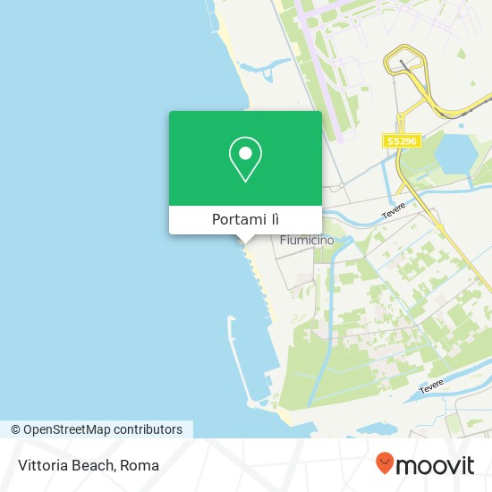 Mappa Vittoria Beach