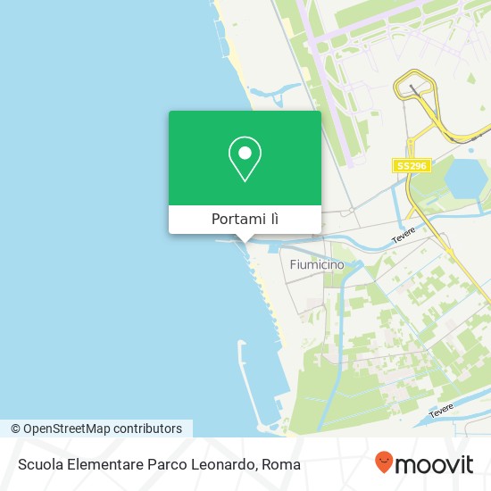 Mappa Scuola Elementare Parco Leonardo