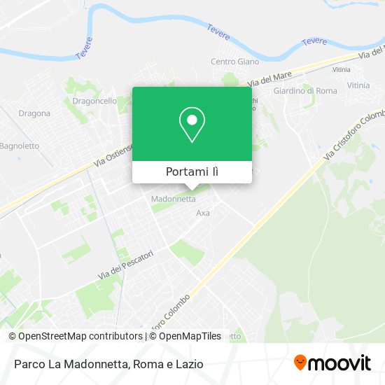Mappa Parco La Madonnetta