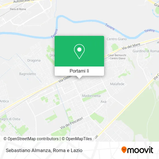 Mappa Sebastiano Almanza