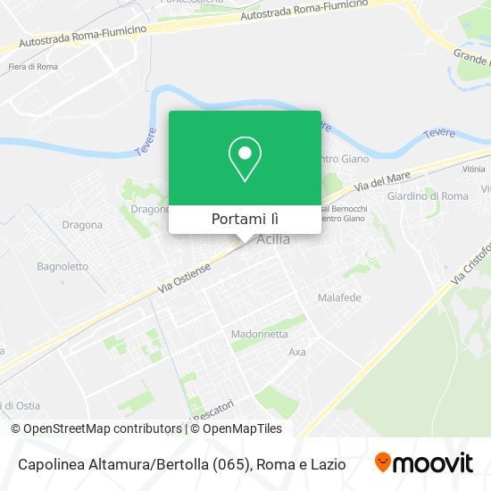 Mappa Capolinea Altamura / Bertolla (065)