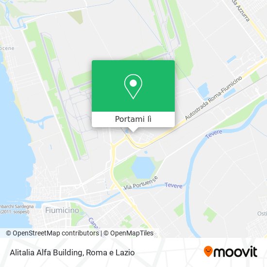 Mappa Alitalia Alfa Building