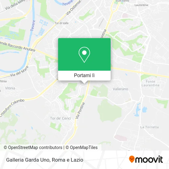 Mappa Galleria Garda Uno