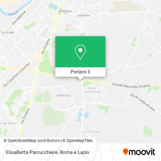 Mappa ElisaBetta Parrucchiere