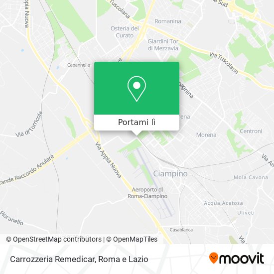 Mappa Carrozzeria Remedicar
