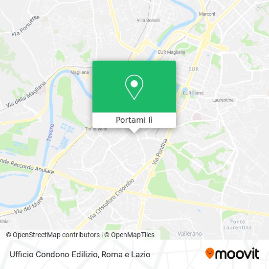 Mappa Ufficio Condono Edilizio