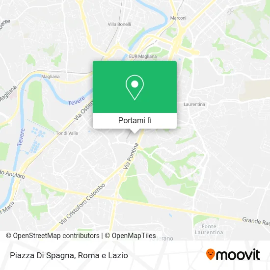 Mappa Piazza Di Spagna
