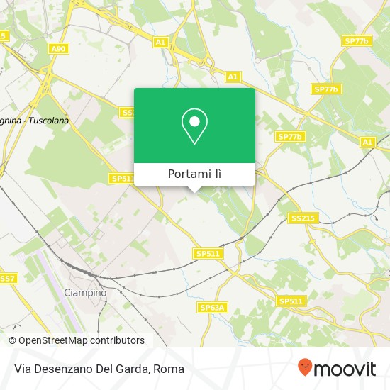 Mappa Via Desenzano Del Garda