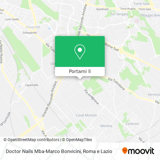 Mappa Doctor Nails Mba-Marco Bonvicini