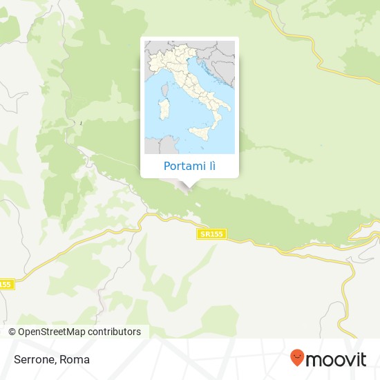 Mappa Serrone