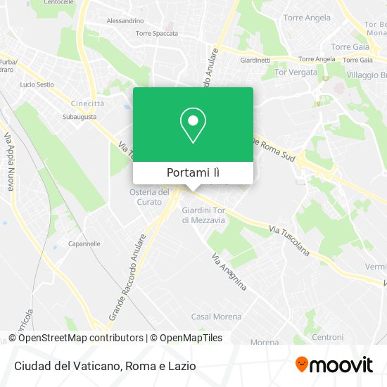 Mappa Ciudad del Vaticano