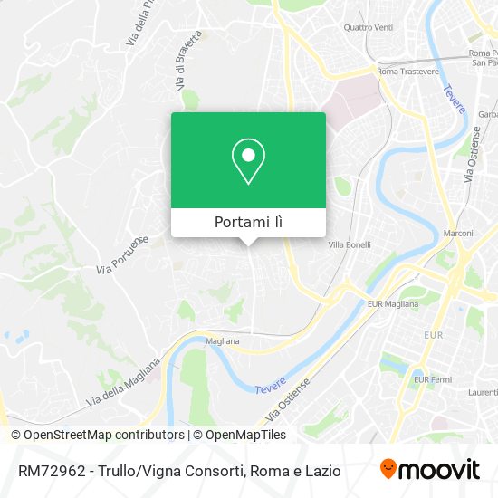 Mappa RM72962 - Trullo / Vigna Consorti