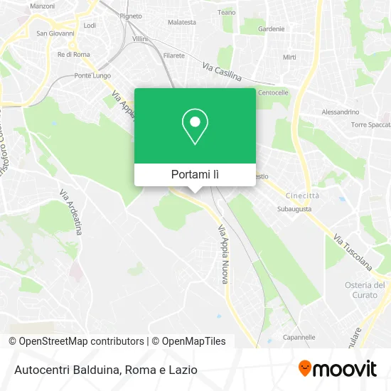 Mappa Autocentri Balduina