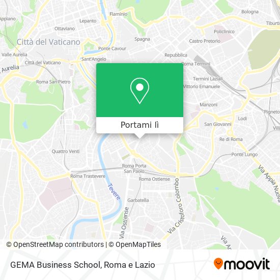Mappa GEMA Business School