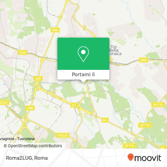 Mappa Roma2LUG