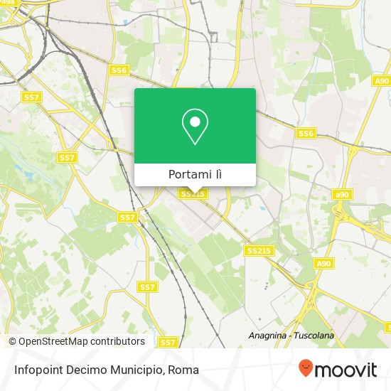 Mappa Infopoint Decimo Municipio