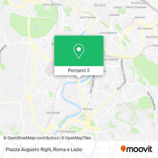 Mappa Piazza Augusto Righi