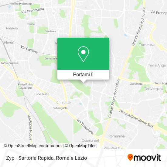 Mappa Zyp - Sartoria Rapida