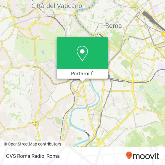 Mappa OVS Roma Radio