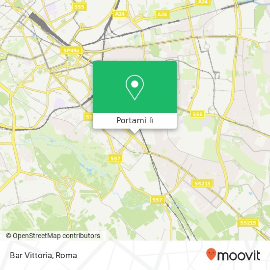 Mappa Bar Vittoria