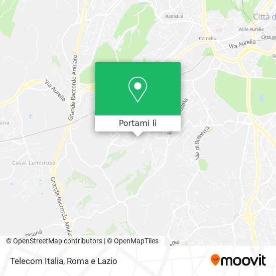 Mappa Telecom Italia