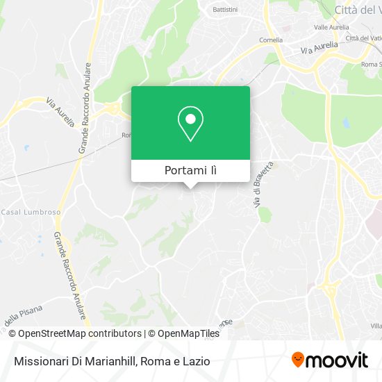 Mappa Missionari Di Marianhill