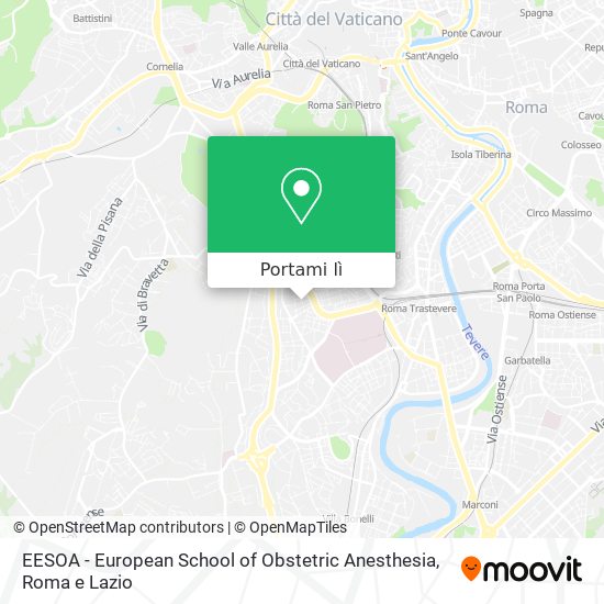 Mappa EESOA - European School of Obstetric Anesthesia