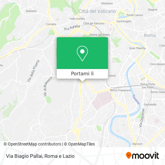 Mappa Via Biagio Pallai