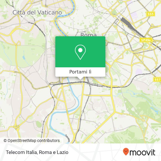 Mappa Telecom Italia