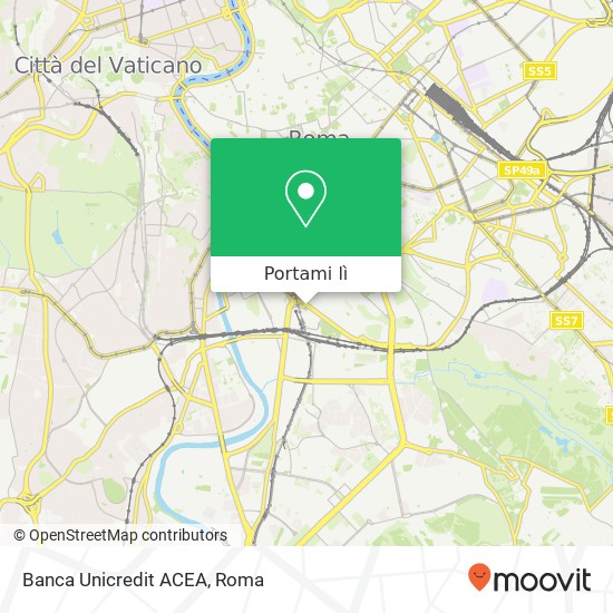 Mappa Banca Unicredit ACEA