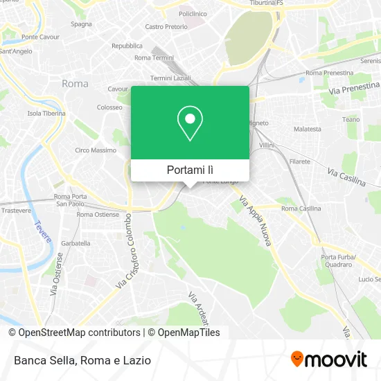 Mappa Banca Sella
