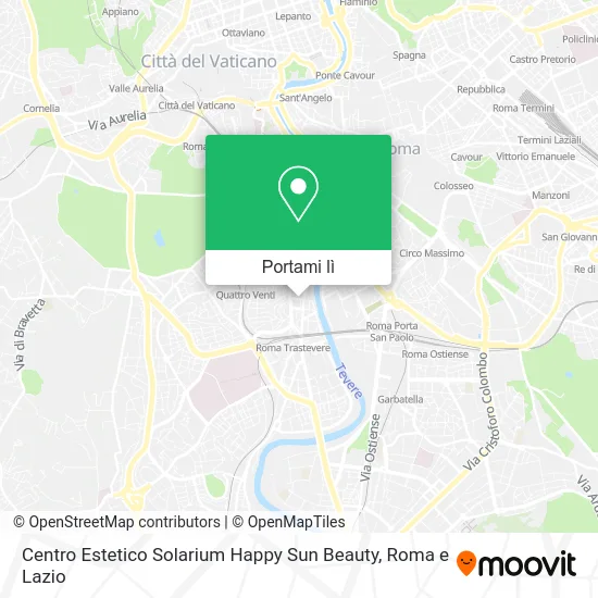 Mappa Centro Estetico Solarium Happy Sun Beauty