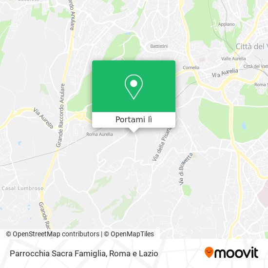 Mappa Parrocchia Sacra Famiglia