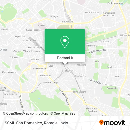 Mappa SSML San Domenico