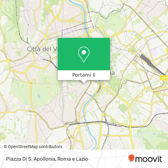 Mappa Piazza Di S. Apollonia