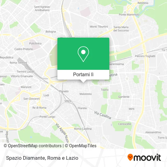 Mappa Spazio Diamante